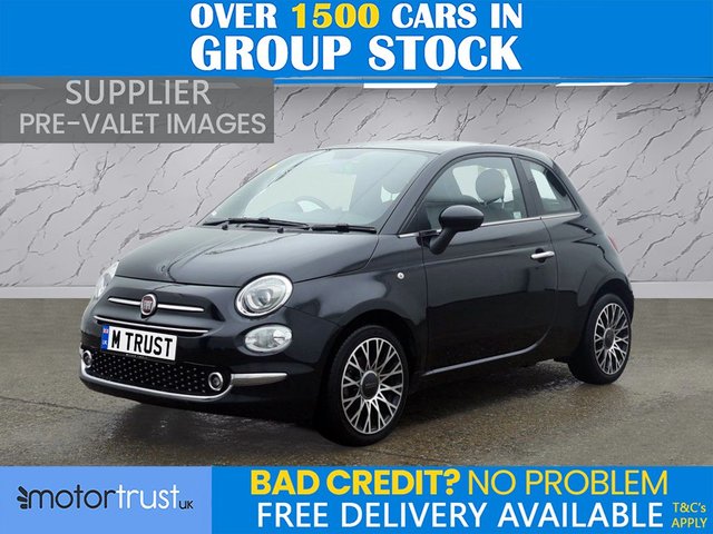 View our Fiat 500 1.0 MHEV Top Hatchback 3dr Petrol Manual Euro 6 (s/s) (70 bhp)