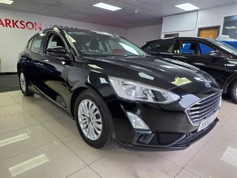 2018 FORD FOCUS 1.5 EcoBlue Titanium Hatchback 5dr Diesel Manual Euro 6 (s/s)SERVICE HISTORY 13 STAMPS+MOT MAY 2026+AIR CON+ALLOYS+ &pound;6490.00