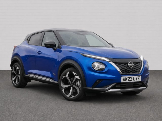 View our Nissan Juke 1.6 Tekna+ SUV 5dr Petrol Hybrid Auto Euro 6 (143 ps)