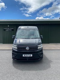 USED 2019 19 VOLKSWAGEN CRAFTER VOLKSWAGEN CRAFTER TRENDLINE AUTO 2.0TDI 140 MWB BLACK ***VAT INCLUDED*** 