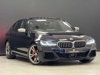 USED 2021 21 BMW 5 SERIES 4.4 M550i V8 Saloon 4dr Petrol Steptronic xDrive Euro 6 (s/s) (530 ps) FINANCE AVAILABLE + PX WELCOME FBMWSH + REAR TV + SUNROOF +