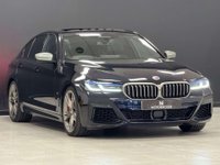 USED 2021 21 BMW 5 SERIES 4.4 M550i V8 Saloon 4dr Petrol Steptronic xDrive Euro 6 (s/s) (530 ps) FINANCE AVAILABLE + PX WELCOME FBMWSH + REAR TV + SUNROOF +
