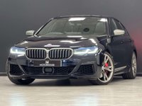 USED 2021 21 BMW 5 SERIES 4.4 M550i V8 Saloon 4dr Petrol Steptronic xDrive Euro 6 (s/s) (530 ps) FINANCE AVAILABLE + PX WELCOME FBMWSH + REAR TV + SUNROOF +