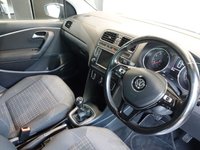USED 2016 66 VOLKSWAGEN POLO 1.2 TSI BlueMotion Tech Match Hatchback 5dr Petrol Manual Euro 6 (s/s) (90 ps) CAR-NET / APP-CONNECT + DAB DIGITAL RADIO + BLUETOOTH WITH MEDIA STREAMING + IN CAR ENTERTAINMENT WITH TOUCH SCREEN MEDIA DISPLAY + CRUISE CONTROL + CLIMATE CONTROL + AIR CONDITIONING + LEATHER MULTIFUNCTIONAL STEERING WHEEL + ELECTRIC HEATED DOOR MIRRORS + ELECTRIC WINDOWS + 15 INCH ALLOY WHEELS....