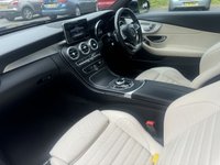 USED 2017 67 MERCEDES-BENZ C-CLASS 2.1 C220d AMG Line (Premium) Coupe 2dr Diesel G-Tronic+ Euro 6 (s/s) (170 ps) GREAT SPEC 57K FSH PAN ROOF HEATED SEATS NAV