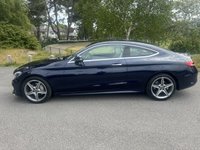 USED 2017 67 MERCEDES-BENZ C-CLASS 2.1 C220d AMG Line (Premium) Coupe 2dr Diesel G-Tronic+ Euro 6 (s/s) (170 ps) GREAT SPEC 57K FSH PAN ROOF HEATED SEATS NAV