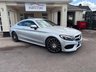 USED 2016 16 MERCEDES-BENZ C-CLASS 2.1 C 220 AMG Line D Auto 2dr Parva Cars @ Monkswood Garage