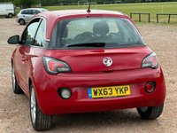 USED 2013 63 VAUXHALL ADAM 1.2 16v JAM Euro 5 3dr New Service+2 Keys+Long Mot