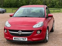 USED 2013 63 VAUXHALL ADAM 1.2 16v JAM Euro 5 3dr New Service+2 Keys+Long Mot