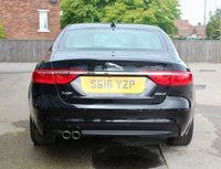 PRE-OWNED 2016 16 JAGUAR XF 2.0d Prestige Saloon 4dr Diesel Auto Euro 6 (s/s) (180 ps) Ultimate Black Metallic, (&pound;690 option), Perforated Light Oyster Taurus Full Leather, 18" Fan 5 Spoke Alloys (&pound;820 option), InControl Secure (&pound;510 option), 360 Park Distance Control (&pound;510 option), Lane Keep Aid and Driver Conditioning Monitor (&pound;470 option), Front Parking Aid (&pound;390 option), Power Adjustable Steering Wheel (&pound;310 option), Additional 12v Power Port (&pound;80 option), Rear View Camera, Satellite Navigation, Heated Seats, 2 Zone Climate Control, Bluetoo