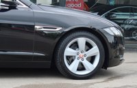 PRE-OWNED 2016 16 JAGUAR XF 2.0d Prestige Saloon 4dr Diesel Auto Euro 6 (s/s) (180 ps) Ultimate Black Metallic, (&pound;690 option), Perforated Light Oyster Taurus Full Leather, 18" Fan 5 Spoke Alloys (&pound;820 option), InControl Secure (&pound;510 option), 360 Park Distance Control (&pound;510 option), Lane Keep Aid and Driver Conditioning Monitor (&pound;470 option), Front Parking Aid (&pound;390 option), Power Adjustable Steering Wheel (&pound;310 option), Additional 12v Power Port (&pound;80 option), Rear View Camera, Satellite Navigation, Heated Seats, 2 Zone Climate Control, Bluetoo