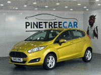 USED 2015 15 FORD FIESTA 1.0 Zetec Hatchback 5dr Petrol Manual Euro 6 (s/s) (80 ps) 