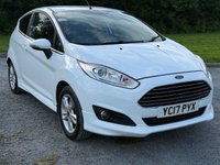 USED 2017 17 FORD FIESTA 1.25 Zetec Hatchback 3dr Petrol Manual Euro 6 (82 ps) 