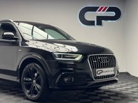 USED 2012 AUDI Q3 2.0 TDI S line SUV 5dr Diesel S Tronic quattro Euro 5 (s/s) (177 ps) SAT NAV|F+R SENSORS|LEATHER