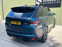 USED 2017 17 LAND ROVER RANGE ROVER SPORT 5.0 V8 SVR SUV 5dr Petrol Auto 4WD Euro 6 (s/s) (550 ps) 