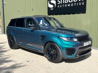 USED 2017 17 LAND ROVER RANGE ROVER SPORT 5.0 V8 SVR SUV 5dr Petrol Auto 4WD Euro 6 (s/s) (550 ps) 