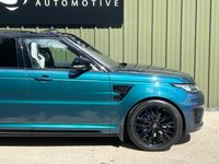 USED 2017 17 LAND ROVER RANGE ROVER SPORT 5.0 V8 SVR SUV 5dr Petrol Auto 4WD Euro 6 (s/s) (550 ps) 