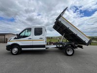 USED 2023 23 FORD TRANSIT 130 2.0 350 EcoBlue Leader Double Cab TIPPER RWD L3 Euro 6 +VAT 