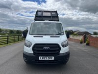 USED 2023 23 FORD TRANSIT 130 2.0 350 EcoBlue Leader Double Cab TIPPER RWD L3 Euro 6 +VAT 