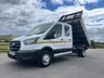 USED 2023 23 FORD TRANSIT 130 2.0 350 EcoBlue Leader Double Cab TIPPER RWD L3 Euro 6 +VAT 