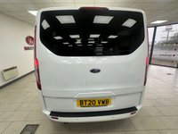 USED 2020 20 FORD TOURNEO CUSTOM 2.0 320 EcoBlue Zetec Minibus Double Cab 5dr Diesel Manual L2 Euro 6 (s/s) (130 ps) 