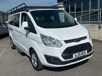 USED 2015 15 FORD TOURNEO CUSTOM 2.2 300 TDCi Limited Minibus Double Cab 5dr Diesel Manual L2 Euro 5 (s/s) (155 ps) 