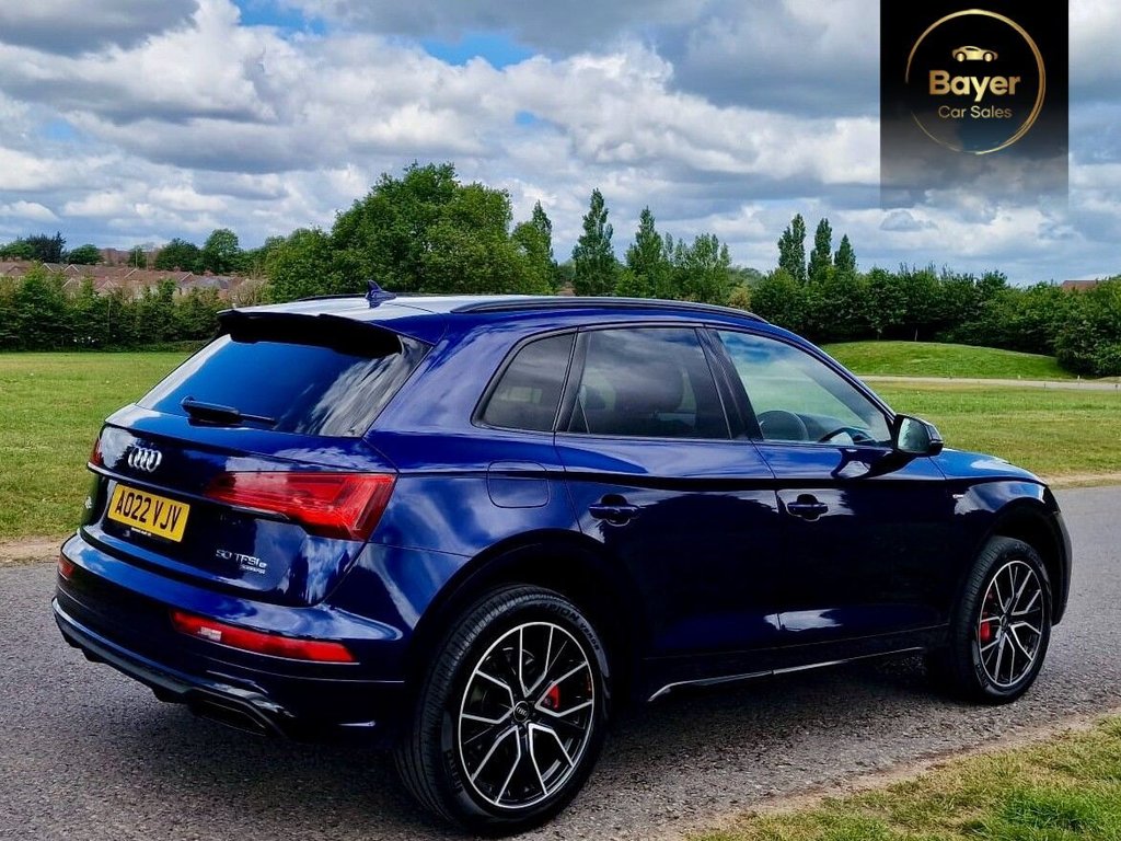 USED 2022 22 AUDI Q5 2.0 TFSIe 50 Edition 1 SUV 5dr Petrol Plug-in Hybrid S Tronic quattro Euro 6 (s/s) 17.9kWh (299 ps) FINANCE AVAILABLE