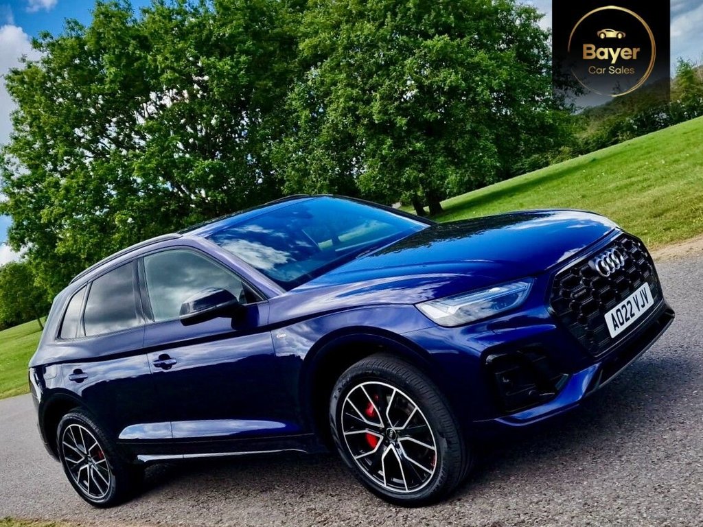USED 2022 22 AUDI Q5 2.0 TFSIe 50 Edition 1 SUV 5dr Petrol Plug-in Hybrid S Tronic quattro Euro 6 (s/s) 17.9kWh (299 ps) FINANCE AVAILABLE