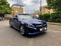 USED 2017 67 MERCEDES-BENZ C-CLASS 2.0 C200 Sport Cabriolet 2dr Petrol G-Tronic+ Euro 6 (s/s) (184 ps) Reverse Camera, Electric Memory Seats