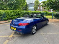USED 2017 67 MERCEDES-BENZ C-CLASS 2.0 C200 Sport Cabriolet 2dr Petrol G-Tronic+ Euro 6 (s/s) (184 ps) Reverse Camera, Electric Memory Seats