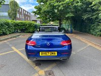 USED 2017 67 MERCEDES-BENZ C-CLASS 2.0 C200 Sport Cabriolet 2dr Petrol G-Tronic+ Euro 6 (s/s) (184 ps) Reverse Camera, Electric Memory Seats
