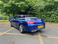 USED 2017 67 MERCEDES-BENZ C-CLASS 2.0 C200 Sport Cabriolet 2dr Petrol G-Tronic+ Euro 6 (s/s) (184 ps) Reverse Camera, Electric Memory Seats
