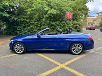 USED 2017 67 MERCEDES-BENZ C-CLASS 2.0 C200 Sport Cabriolet 2dr Petrol G-Tronic+ Euro 6 (s/s) (184 ps) Reverse Camera, Electric Memory Seats