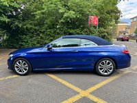 USED 2017 67 MERCEDES-BENZ C-CLASS 2.0 C200 Sport Cabriolet 2dr Petrol G-Tronic+ Euro 6 (s/s) (184 ps) Reverse Camera, Electric Memory Seats