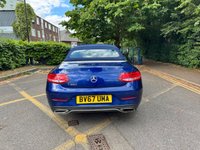 USED 2017 67 MERCEDES-BENZ C-CLASS 2.0 C200 Sport Cabriolet 2dr Petrol G-Tronic+ Euro 6 (s/s) (184 ps) Reverse Camera, Electric Memory Seats