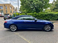USED 2017 67 MERCEDES-BENZ C-CLASS 2.0 C200 Sport Cabriolet 2dr Petrol G-Tronic+ Euro 6 (s/s) (184 ps) Reverse Camera, Electric Memory Seats