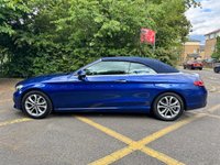 USED 2017 67 MERCEDES-BENZ C-CLASS 2.0 C200 Sport Cabriolet 2dr Petrol G-Tronic+ Euro 6 (s/s) (184 ps) Reverse Camera, Electric Memory Seats