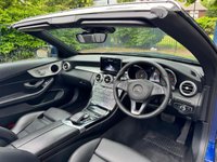 USED 2017 67 MERCEDES-BENZ C-CLASS 2.0 C200 Sport Cabriolet 2dr Petrol G-Tronic+ Euro 6 (s/s) (184 ps) Reverse Camera, Electric Memory Seats