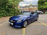 USED 2017 67 MERCEDES-BENZ C-CLASS 2.0 C200 Sport Cabriolet 2dr Petrol G-Tronic+ Euro 6 (s/s) (184 ps) Reverse Camera, Electric Memory Seats