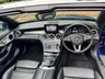 USED 2017 67 MERCEDES-BENZ C-CLASS 2.0 C200 Sport Cabriolet 2dr Petrol G-Tronic+ Euro 6 (s/s) (184 ps) Reverse Camera, Electric Memory Seats