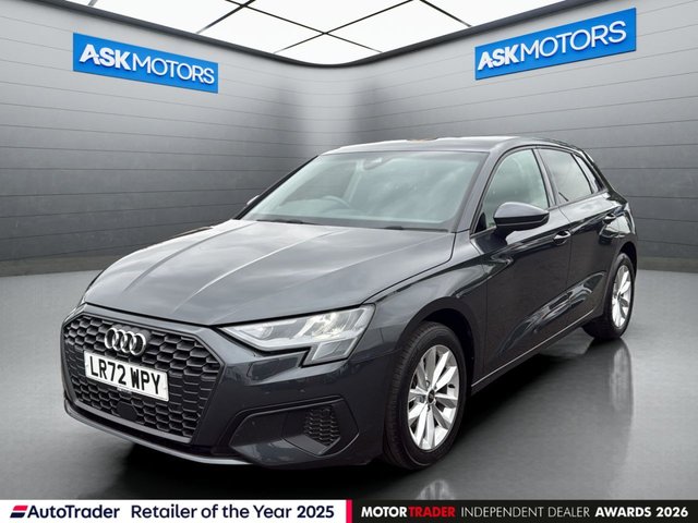 View our Audi A3 1.0 TFSI 30 Technik Sportback 5dr Petrol Manual Euro 6 (s/s) (110 ps) APPLE CAR PLAY Service History Spare Key 