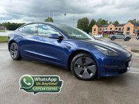 USED 2021 70 TESLA Model 3 (Dual Motor) Long Range Saloon 4dr Electric Auto 4WDE (346 ps) MOT JAN 2027, NEW TYRES, AUTOSTEER