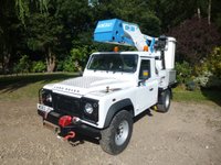 USED 2014 63 LAND ROVER DEFENDER 2.2 TDCi 13.5M CPL MEWP 4WD MWB Euro 5 (122 ps) F/S/H -2500kg PTO Winch