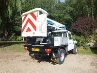 USED 2014 63 LAND ROVER DEFENDER 2.2 TDCi 13.5M CPL MEWP 4WD MWB Euro 5 (122 ps) F/S/H -2500kg PTO Winch