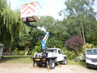 USED 2014 63 LAND ROVER DEFENDER 2.2 TDCi 13.5M CPL MEWP 4WD MWB Euro 5 (122 ps) F/S/H -2500kg PTO Winch