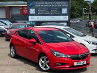 USED 2018 68 VAUXHALL ASTRA 1.4i Turbo SRi Hatchback 5dr Petrol Manual Euro 6 (150 ps) SAT NAV + CARPLAY + SENSORS + HEATED SEATS/WHEEL + CRUISE + FSH