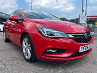 USED 2018 68 VAUXHALL ASTRA 1.4i Turbo SRi Hatchback 5dr Petrol Manual Euro 6 (150 ps) SAT NAV + CARPLAY + SENSORS + HEATED SEATS/WHEEL + CRUISE + FSH
