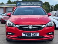 USED 2018 68 VAUXHALL ASTRA 1.4i Turbo SRi Hatchback 5dr Petrol Manual Euro 6 (150 ps) SAT NAV + CARPLAY + SENSORS + HEATED SEATS/WHEEL + CRUISE + FSH