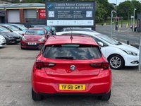 USED 2018 68 VAUXHALL ASTRA 1.4i Turbo SRi Hatchback 5dr Petrol Manual Euro 6 (150 ps) SAT NAV + CARPLAY + SENSORS + HEATED SEATS/WHEEL + CRUISE + FSH