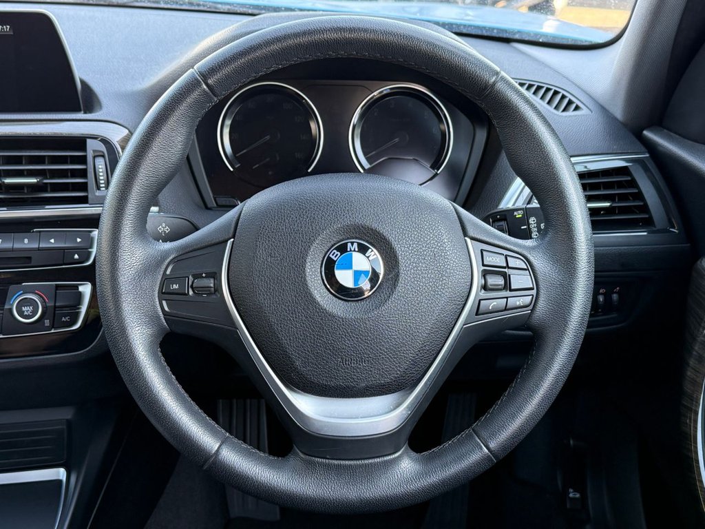 USED 2017 67 BMW 1 SERIES 1.5 118i SE Hatchback 5dr Petrol Auto Euro 6 (s/s) (136 ps) AUTO+SENSORS+SAT NAV+REAR CAM